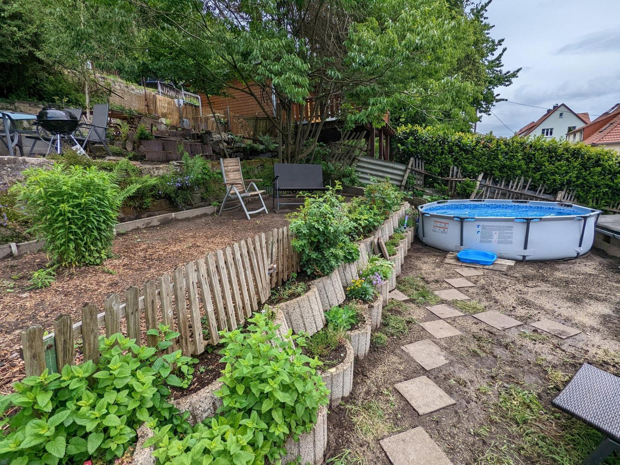 R3 - Urlaubsmagie - Helle Wohnung Mit Garten & Pool Rathmannsdorf 외부 사진