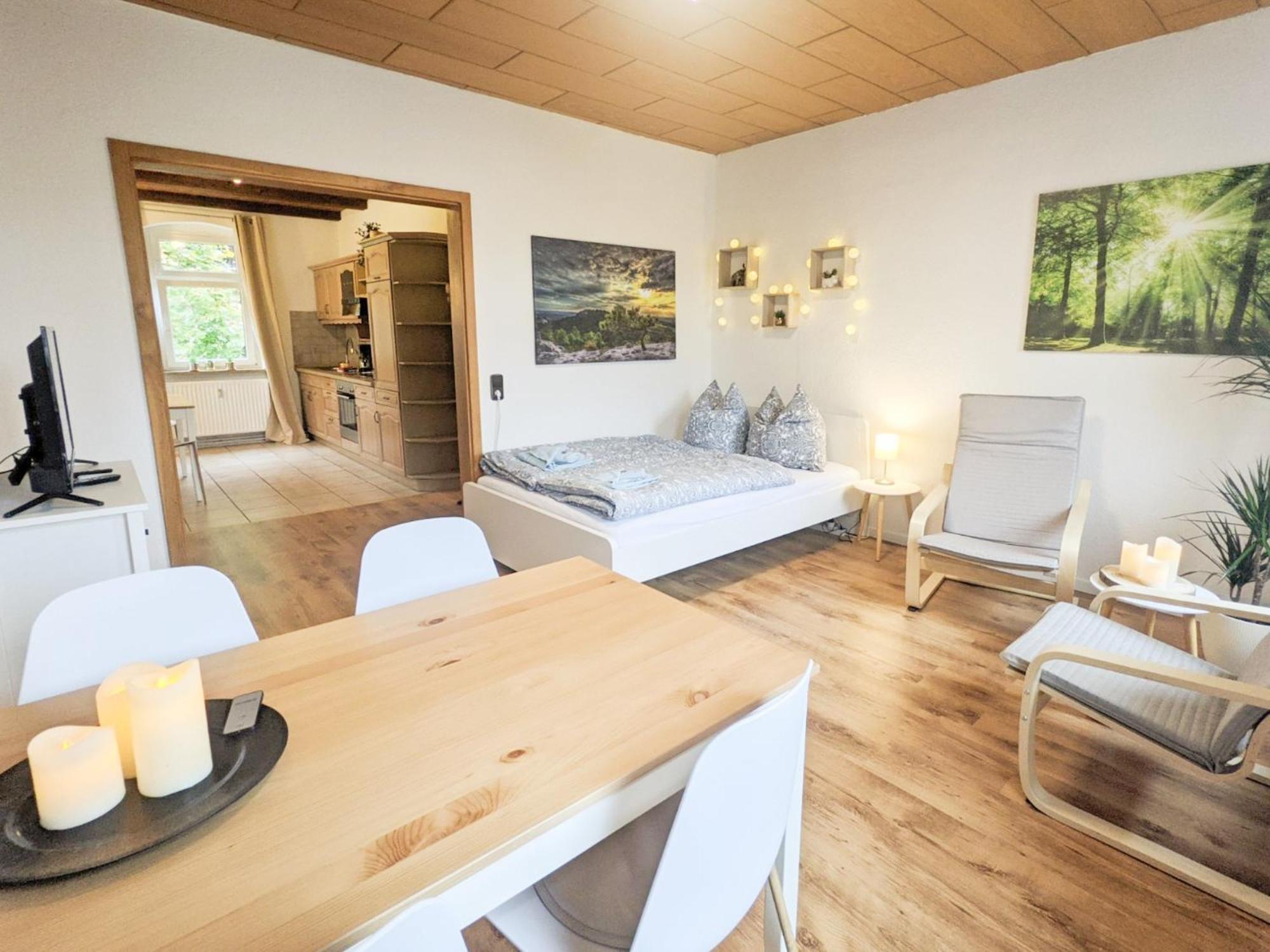 R3 - Urlaubsmagie - Helle Wohnung Mit Garten & Pool Rathmannsdorf 외부 사진